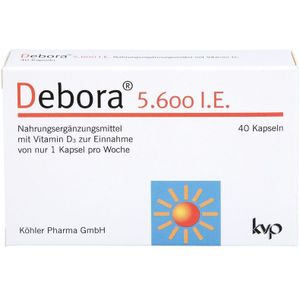 Debora 5.600 I.e. Kapseln 40 St