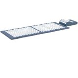 bodhi Vital Akupressur DELUXE-Set XL blau, Matte, Kissen, Fußmatte Soft & Tasche 1 St Set