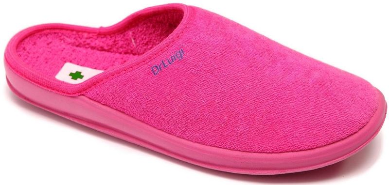 Dr.Luigi - Medizinische Hausschuhe Memory Gedächtnisschaum Schuhe Pink Gr. 42 5 P