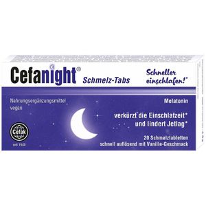 Cefanight Schmelz-Tabs 20 St Schmelztabletten