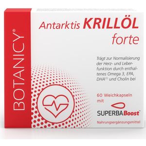 Krillöl Forte Omega-3 Antarktis SUPERBABoost 60 St Weichkapseln