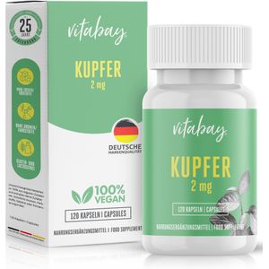 Vitabay Kupfer 2 mg 120 St Kapseln