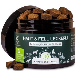 Wolfsbacher Natur Haut & Fell Leckerli 125 St Futter