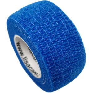 LisaCare latexfreie Fingerpflaster - Blau 2,5cm x 4,5m 1 St Pflaster