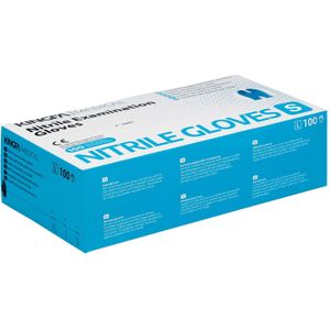 Kingfa Nitril Einmalhandschuhe puderfrei 100 St Handschuhe