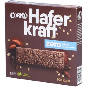 Corny Haferkraft Zero Faltschachtel Kakao 4 St Riegel