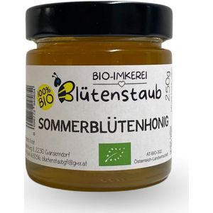 Bio Sommerblütenhonig von Bio-Imkerei Blütenstaub 250 g Honig