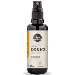 JOY Naturals vitamin:D3+K2 Spray 50 ml Lösung