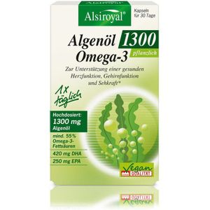 Alsiroyal Algenöl Omega-3 1300 30er 30 St