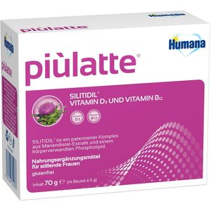 Piulatte Humana Portionsbeutel 14x5 g Pulver zur Herstellung einer Susp. zum Einnehmen