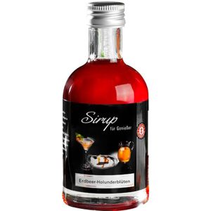 Schrader Sirup Erdbeer Holunderblüten 0,2 l