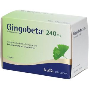 Gingobeta 240 mg Filmtabletten 120 St