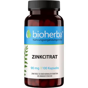 Bioherba Zinkcitrat Kapseln 100 St