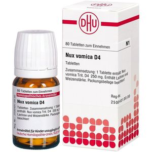 NUX Vomica D 4 Tabletten 80 St