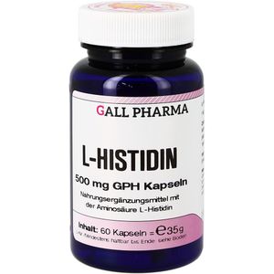 L-Histidin 500 mg GPH Kapseln 60 St