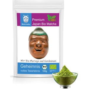Matchatto Matcha Tee Moringa & Kardamom Bio 20 g Pulver