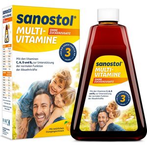 Sanostol ohne Zuckerzusatz Saft 230 ml
