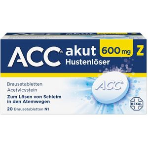 ACC akut 600 Z Hustenlöser Brausetabletten 20 St
