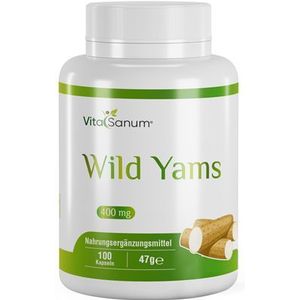 VitaSanum® - Wild Yams 400 mg 100 St Kapseln