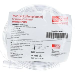 Aponorm Inhalator Compact Plus Year Pack 1 St Set