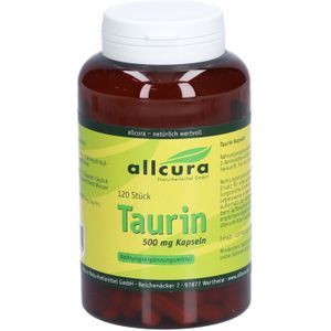 Taurin 500 mg Kapseln 120 St
