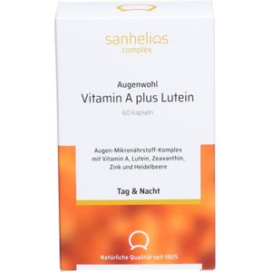 Sanhelios Augenwohl Vitamin A plus Lutein Kapseln 60 St