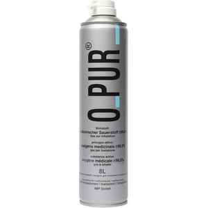 O PUR Sauerstoff Dose f.Maske Spray 8 l
