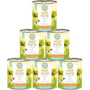 naftie Bio Hof Pute 6x800 g Dose