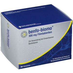 BENFO-biomo 300 mg Filmtabletten 100 St