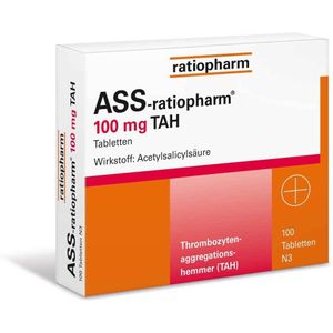 ASS-ratiopharm 100 mg TAH Tabletten St
