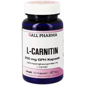 L-Carnitin 250 mg Kapseln 30 St