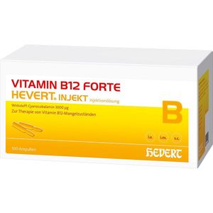 Vitamin B12 Forte Hevert injekt Inj.-Lsg.Amp. 100x2 ml Injektionslösung