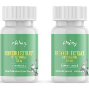 Vitabay Brokkoli Extrakt 500mg 120 St Kapseln