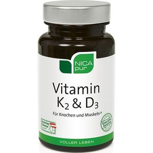 Nicapur Vitamin K2 & D3 Kapseln 60 St