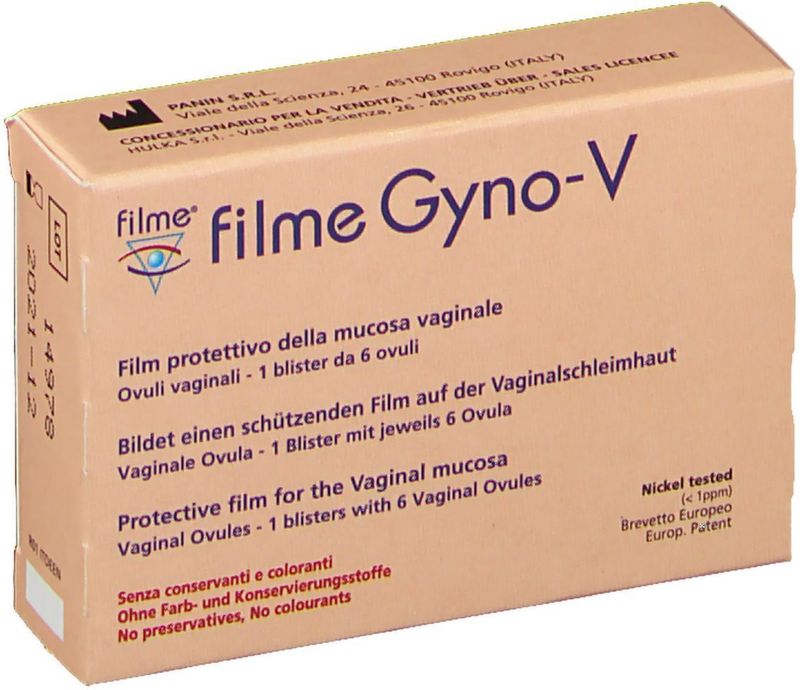 Filme Gyno-V Vaginalovula 6 St