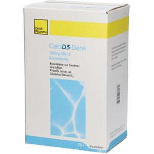 Calci D3-Denk 1.000 mg/880 I.e. Brausetabletten 120 St