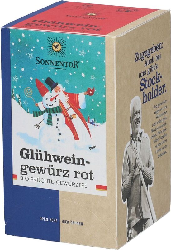 Sonnentor Gluehweingew BIO 18 St Gewürze