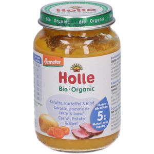 Holle Karotten Kartoffel & Rind 190 g Bio Brei