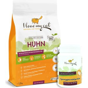 I love my cat Futterset für Katzen zur Stärkung der Abwehrkräfte 1,24 kg Set
