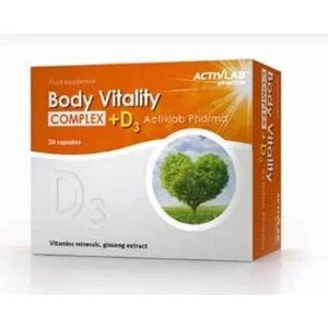 Activlab Body Vitality Complex + D3 50 g