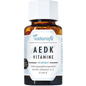 Naturafit Aedk Vitamine Kapseln 90 St