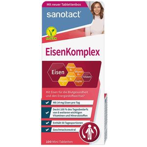 Sanotact Eisen Komplex direkt Mini Tabletten 100 St