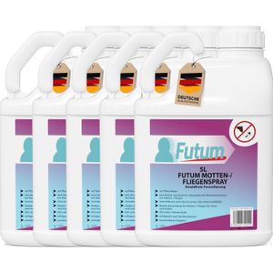 Futum 5x5L Motten- / Fliegenspray 25 l Spray