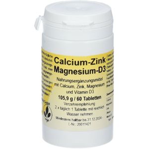 CALCIUM-ZINK-Magnesium-D3 Tabletten 60 St