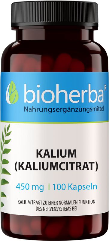Bioherba Kalium (Kaliumcitrat) Kapseln 55 g