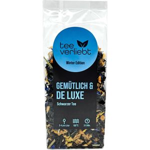 teeverliebt - Gemütlich & De Luxe loser Schwarztee 80 g