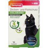 Beaphar Zecken- und Flohschutz Halsband reflektierend für Katzen 1 St Aerosol