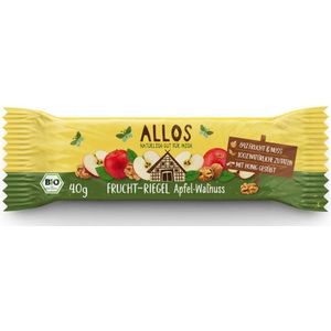 Allos Frucht-Riegel Apfel Walnuss 40 g Riegel
