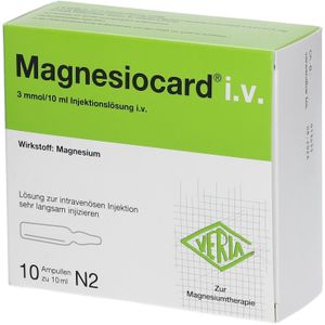 Magnesiocard i.v. Injektionslösung 50x10 ml