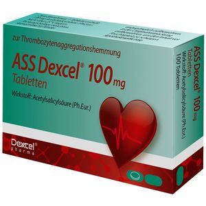 ASS Dexcel 100 mg Tabletten 50 St